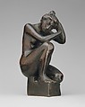 Crouching Girl, Aristide Maillol (French, Banyuls-sur-Mer 1861–1944 Perpignan), Bronze, French