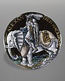 Alexander the Great, Colin Nouailher  French, Painted and partly gilded enamel on copper, French, Limoges