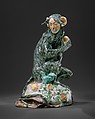 Monkey, Meissen Manufactory  German, Hard-paste porcelain, German, Meissen