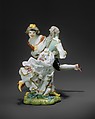Peasant Dancers, Johann Friedrich Eberlein  German, Hard-paste porcelain, German, Meissen