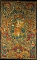 Seasons and Elements (Summer) (set of four), Possibly after a design by Charles Le Brun (French, Paris 1619–1690 Paris), Canvas; silk, wool, and metal-thread embroidery in tent stitch (316 stitches per sq. inch, 49 per sq. cm.), French, Paris