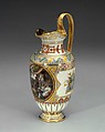 Milk jug (pot à lait ovoïde) (part of a service), Sèvres Manufactory (French, 1740–present), Hard-paste porcelain decorated in polychrome enamels, gold, French, Sèvres