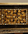 Mechanical table à la Bourgogne, René Dubois (1737–1799, master 1755), Oak, veneered with Japanese Nambam lacquer; rosewood, gilt-bronze mounts, French