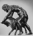 Hercules with the Cretan Bull, Bronze, European