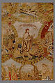 Hanging, Wool, silk, metal thread on canvas, German, Nuremberg