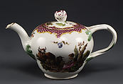 Teapot (part of a set), Meissen Manufactory (German, 1710–present), Hard-paste porcelain, German, Meissen