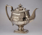 Coffeepot, Probably by Henry Nutting (active 1796–1820), Silver, British, London