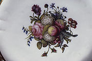 Plate (part of a service), Sèvres Manufactory (French, 1740–present), Soft-paste porcelain, French, Sèvres