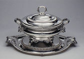 Soup tureen with cover and stand, Paul Storr (British, 1771–1844), Silver, British, London