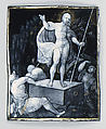 The Resurrection (one of seven), Jean II Pénicaud or French, Painted enamel on copper, partly gilt, French, Limoges