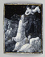 The Agony in the Garden (one of seven), Jean II Pénicaud or French, Painted enamel on copper, partly gilt, French, Limoges
