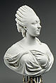 Madame du Barry (1746–1793), Sèvres Manufactory (French, 1740–present), Bust: soft-paste biscuit porcelain; pedestal: glazed porcelain, enameled and gilt, French, Sèvres