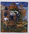 Aeneas and His Companions Sacrifice to the Gods before the Tomb of his Father, Anchises, in Sicily (Aeneid, Book V), Master of the Aeneid, Painted enamel on copper, partly gilded, French, Limoges