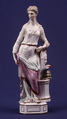 Minerva, Johann Christian Wilhelm Beyer German, Hard-paste porcelain, German