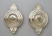 Broth bowl with cover (écuelle), Éloi Guérin (ca. 1704–in or before 1765, master 1727, retired 1760), Silver, French, Paris