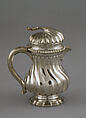 Hot milk pot, Mathieu Bouvier (master Trévoux before 1746, master Lyons 1749, active 1758, died before 1763), Silver, French, Trévoux (Lyons Mint)