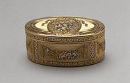 Snuffbox, Jean Georges (or George), Gold, French, Paris