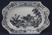 Tureen and stand, Vienna, Hard-paste porcelain, Austrian, Vienna