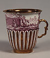 Cup, Meissen Manufactory (German, 1710–present), Hard-paste porcelain, German, Meissen with German, Breslau (Wrocław) decoration