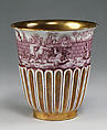 Cup, Meissen Manufactory (German, 1710–present), Hard-paste porcelain, German, Meissen with German, Breslau (Wrocław) decoration