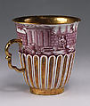 Cup, Meissen Manufactory (German, 1710–present), Hard-paste porcelain, German, Meissen with German, Breslau (Wrocław) decoration