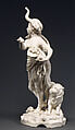 Africa, from Allegories of the Four Continents, Fulda Pottery and Porcelain Manufactory (German, 1764–1789), Hard-paste porcelain, German, Fulda