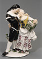 Scaramouche and Columbine, Royal Porcelain Manufactory, Berlin  German, Hard-paste porcelain, German, Berlin