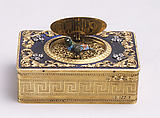Musical box, Gold, enamel, diamonds, Swiss, Geneva