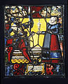 Welcome panel, Anonymous, Swiss, Stained and enameled glass, Swiss