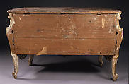 Commode, Carved, gilded and painted pinewood, gilt bronze, Southern German