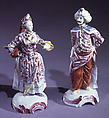 Sultana (one of a pair), Fulda Pottery and Porcelain Manufactory (German, 1764–1789), Hard-paste porcelain, German, Fulda