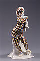 Harlequin, Nymphenburg Porcelain Manufactory (German, 1747–present), Hard-paste porcelain, German, Neudeck-Nymphenburg