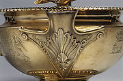Teapot (part of a set), Paul Storr (British, 1771–1844), Silver-gilt, British, London
