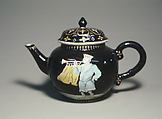Teapot (part of a service), Hard-paste porcelain, Chinese, possibly for European market