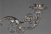 Six-light candelabrum, Paul Storr (British, 1771–1844), Silver, British, London