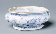 Spice box, Hard-paste porcelain, Chinese, for European market