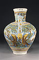 Jar, Tin-glazed earthenware, Spanish, Talavera de la Reina