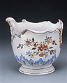 Wine bottle cooler (one of a pair), Doccia Porcelain Manufactory (Italian, 1737–1896), Tin-glazed hard-paste porcelain, Italian, Florence