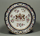 Plate, Edmé Samson (French, 1810–1891), Hard-paste porcelain, French, Paris
