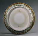 Decorative plate, Studio of Taxile Maximin Doat (French, 1851–1938), Hard-paste porcelain, French, Sèvres