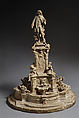Model for the Watteau Fountain, Jean-Baptiste Carpeaux  French, Patinated plaster, French