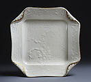 Dish, Albert-Louis Dammouse  French, Hard-paste porcelain, French, Limoges