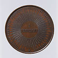 Baptism of the Prince Impérial, Medalist: Armand-Auguste Caqué (French, Saintes 1793–1881 Paris), Bronze, struck, French