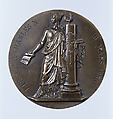 Commemorating the Vote of March 16, 1830, Medalist: François Augustin Caunois (French, 1787–1859), Bronze, French