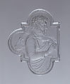 The Four Evangelists, Attributed to Valerio Belli (Il Vicentino) (1468–1546), Rock crystal and fruitwood, Italian, Vicenza crystal with European stand