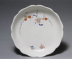 Saucer, Hard-paste porcelain, Japanese, for European market