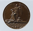 The Miraculous Rescue of Alexander III and the Imperial Family, 1888, Medalist: Avenir Crigorjewitsch Grilliches (Russian, 1849–1905), Bronze, Russian