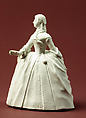 Standing Woman, Imperial Porcelain Manufactory, Hard-paste porcelain, Austrian, Vienna