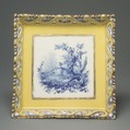 Tray (plateau carré), Vincennes Manufactory French, Soft-paste porcelain, French, Vincennes