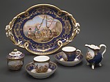 Saucer (part of a service), Sèvres Manufactory (French, 1740–present), Soft-paste porcelain, French, Sèvres